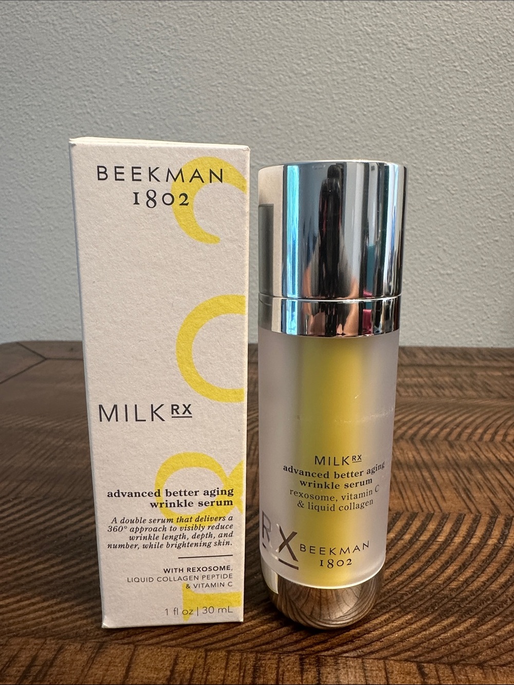 Beekman 1802 Milk RX Advanced Better Aging Wrinkle Serum